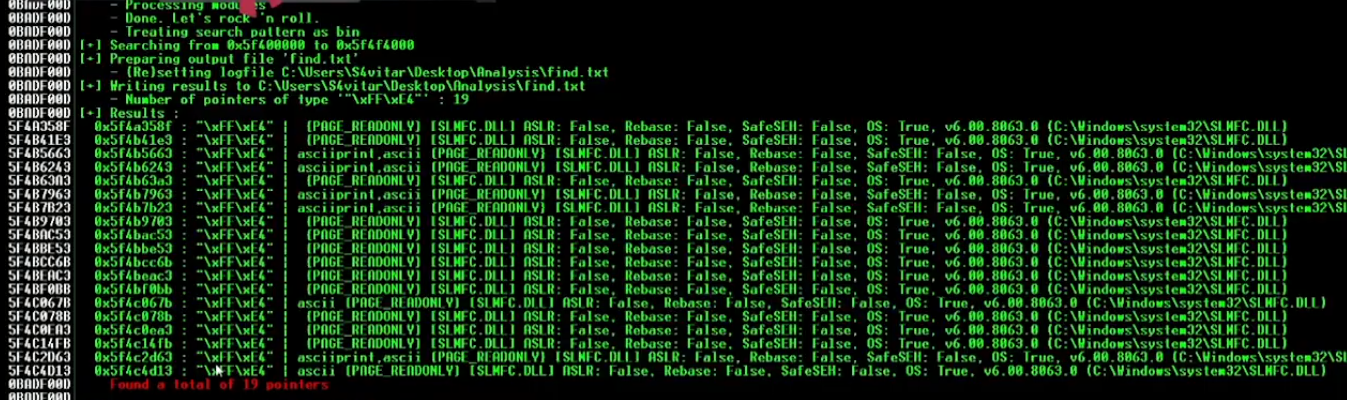 Resultados de búsqueda JMP ESP